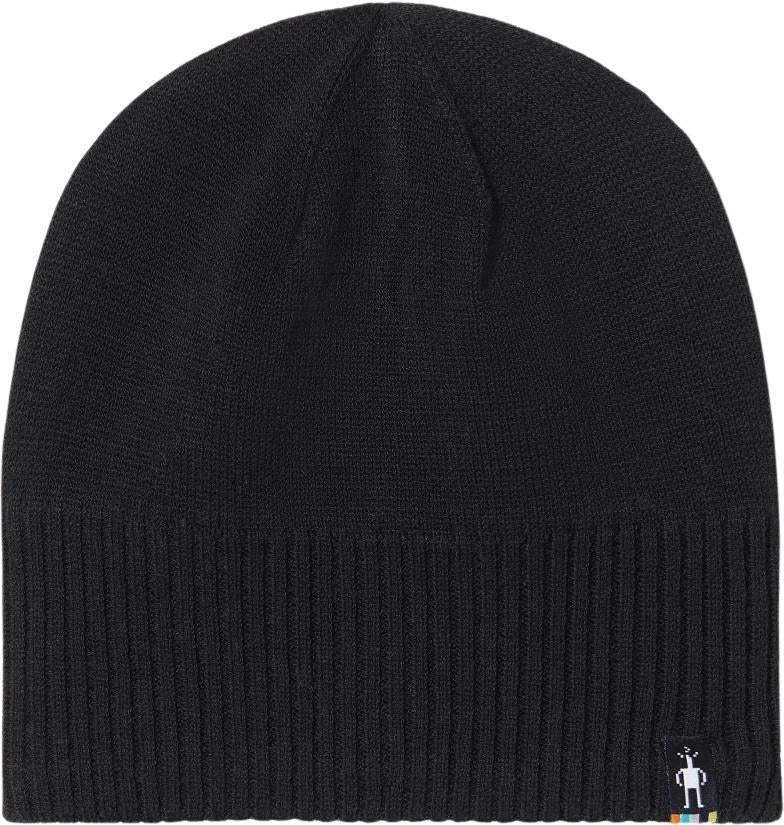 Fleece Lined Beanie - Black 1