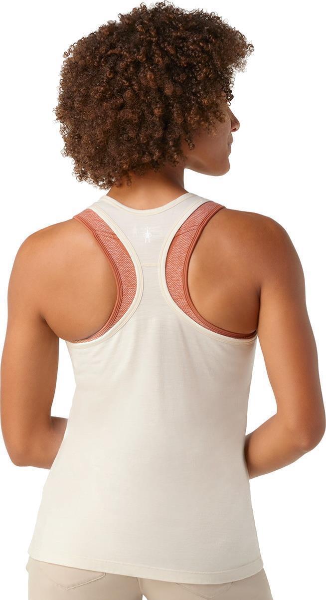 Floral Meadow Graphic Tank - Womens - Almond Heather 3