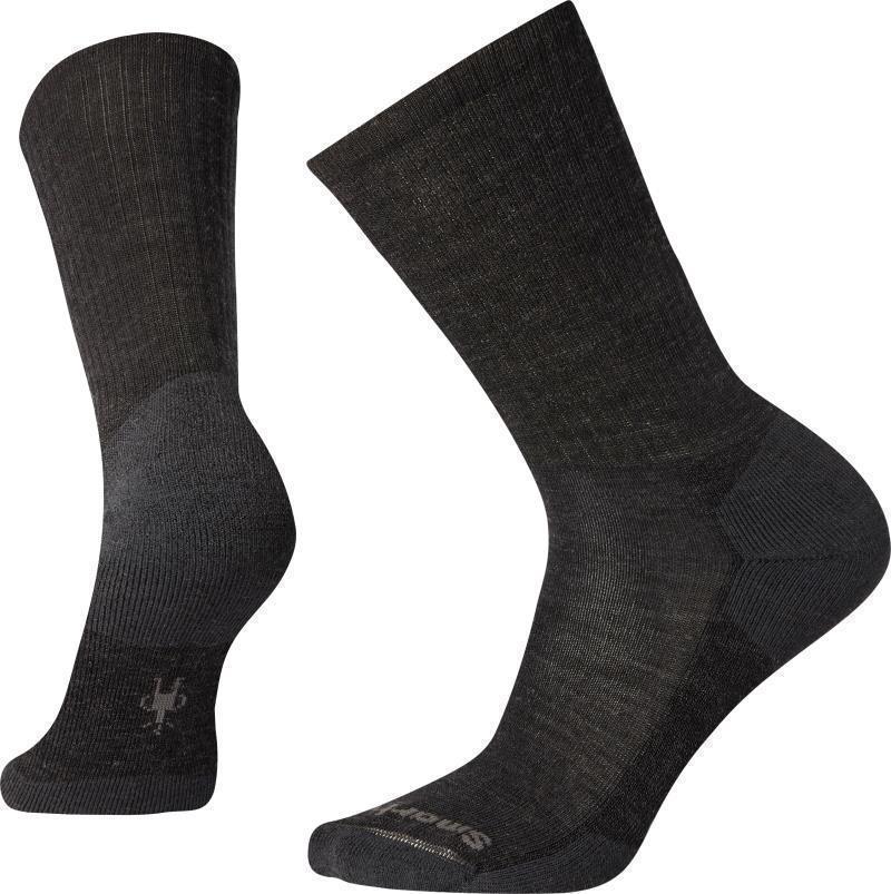Heathered Rib Socks - Mens - Charcoal 1