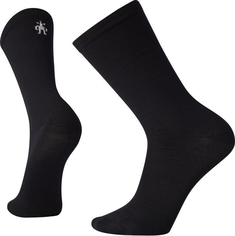 Hike Classic Edition Zero Cushion Liner Crew Socks - Mens - Black 1