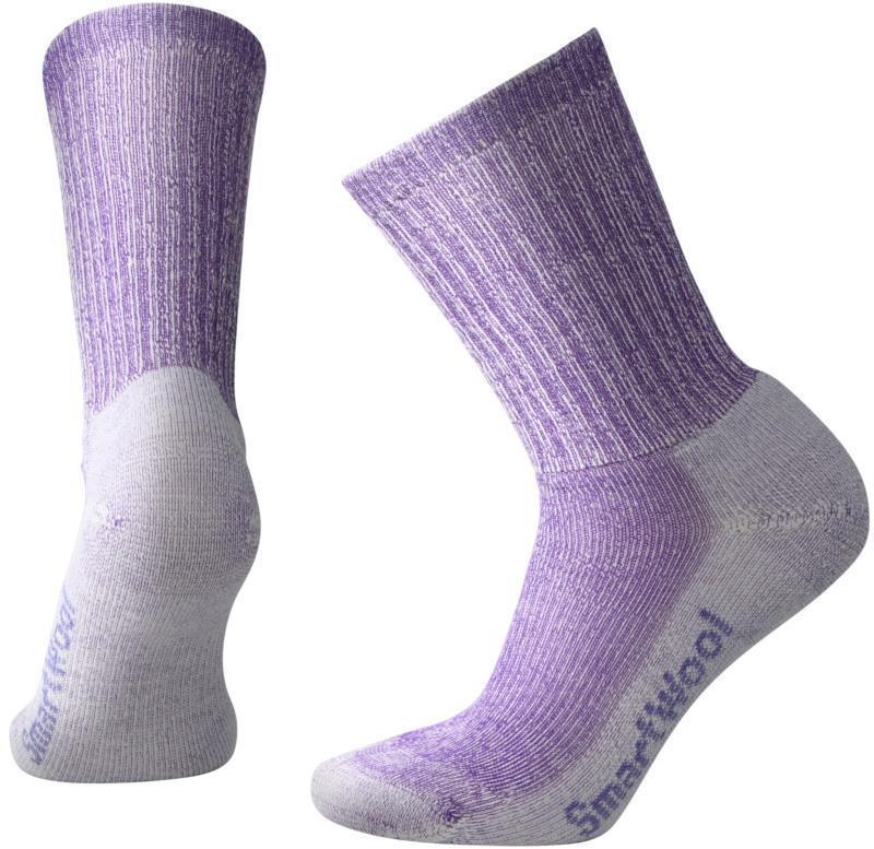 Hike Light Crew Socks - Womens - Grape 1