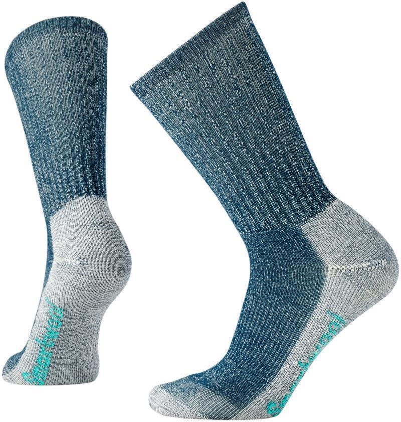 Hike Light Crew Socks - Womens - Lochness 1