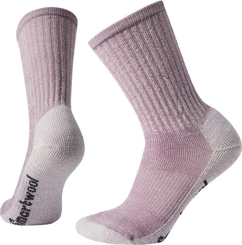 Hike Light Crew Socks - Womens - Nostalgia Rose 1