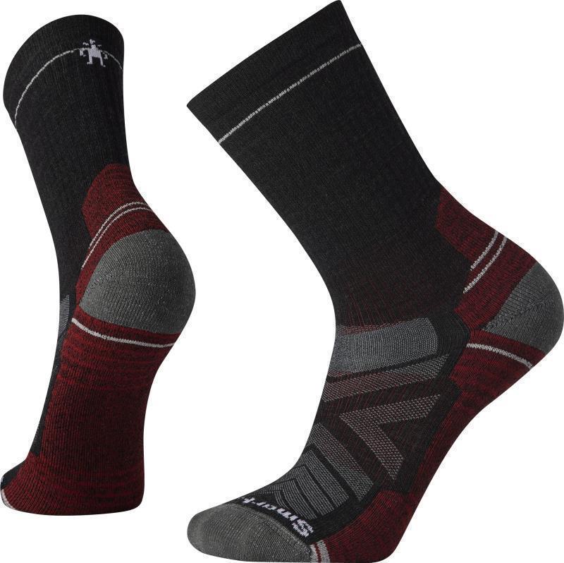 Hike Light Cushion Crew Socks - Mens - Charcoal 1