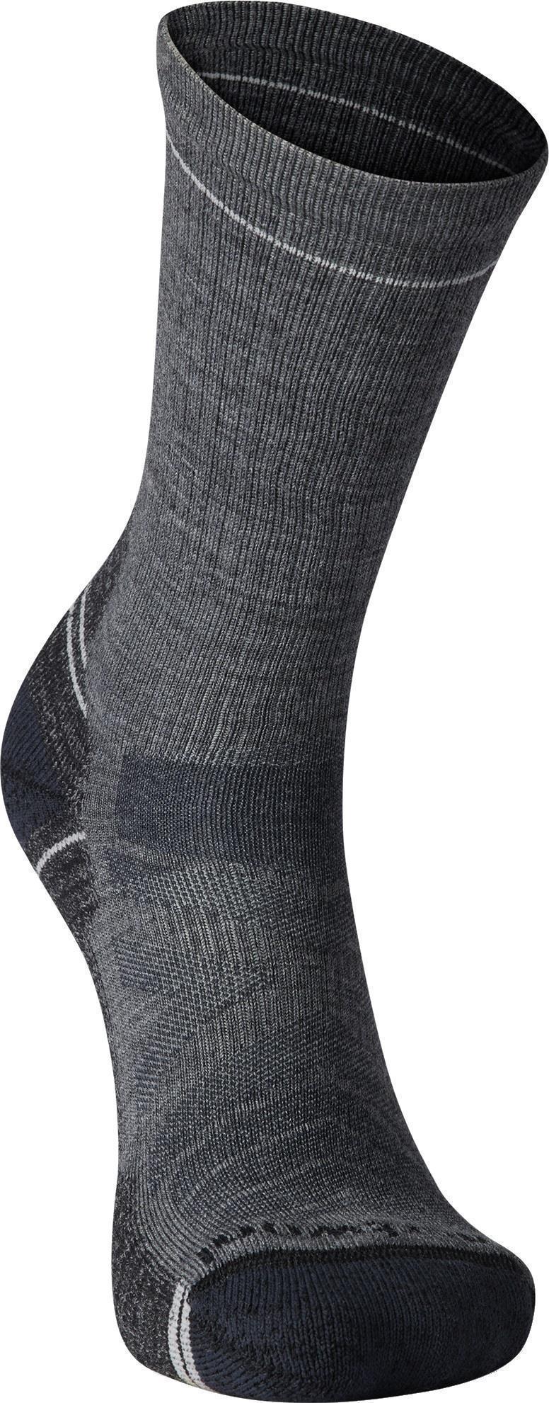 Hike Light Cushion Crew Socks - Mens - Medium Gray 2