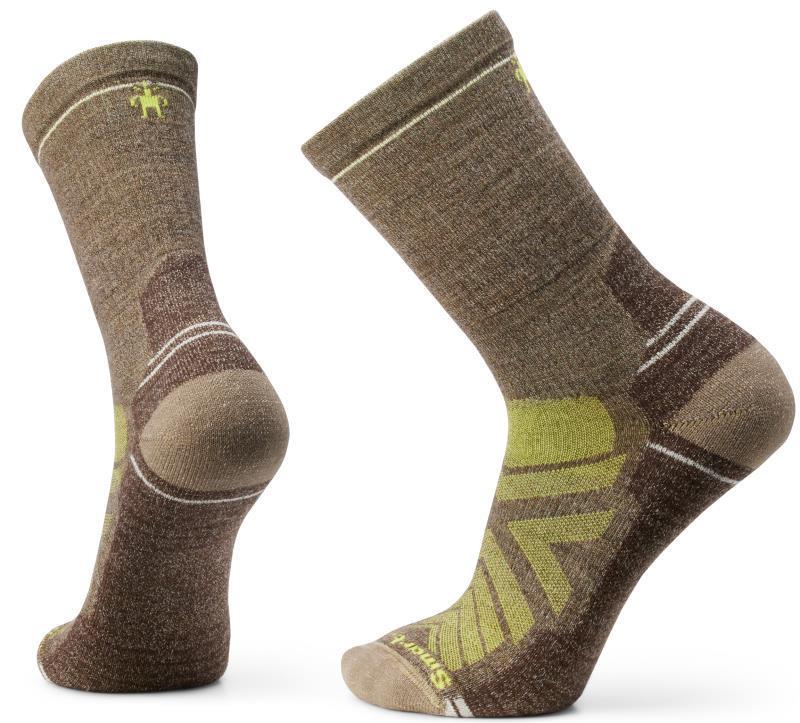 Hike Light Cushion Crew Socks - Mens - Military Olive / Fossil 1