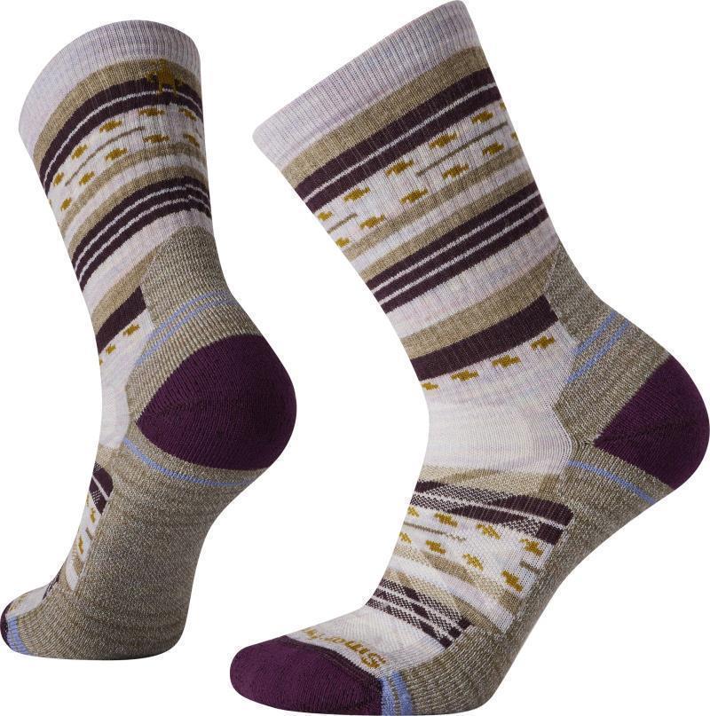 Hike Light Cushion Margarita Crew Socks - Womens - Purple Eclipse 1
