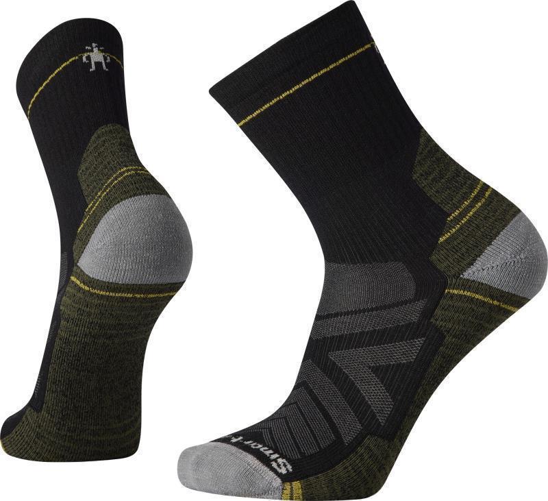 Hike Light Cushion Mid Crew Socks - Mens - Black 1