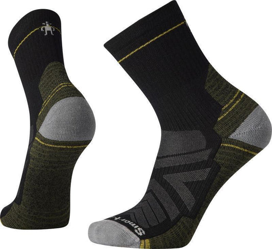 Hike Light Cushion Mid Crew Socks - Mens - Black 1