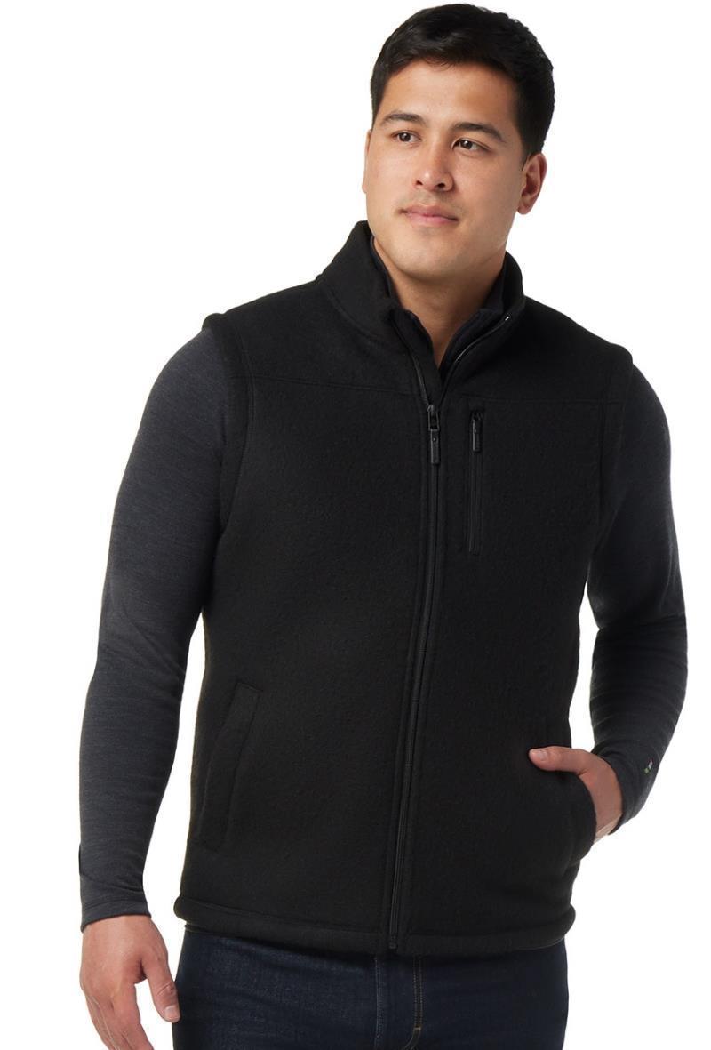 Hudson Trail Fleece Vest - Mens - Black 2