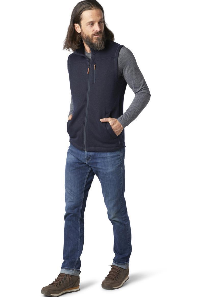 Hudson Trail Fleece Vest - Mens - Navy 2