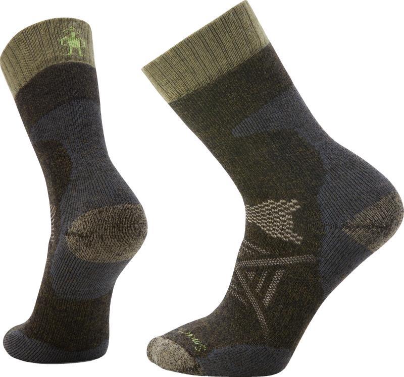 Hunt Extra Cushion Tall Crew Socks - Unisex - Military Olive 1