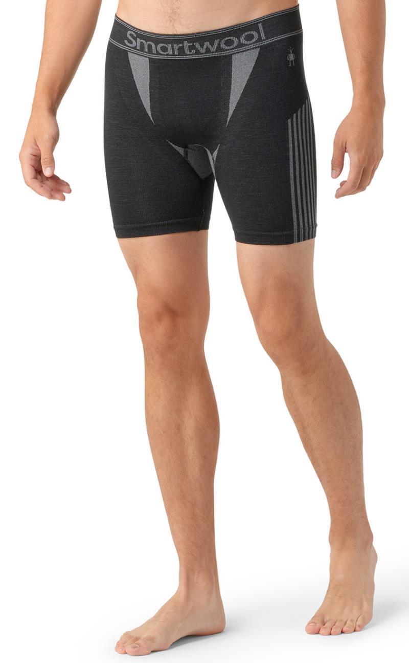 Intraknit 6" Boxer Brief - Mens - Black 2