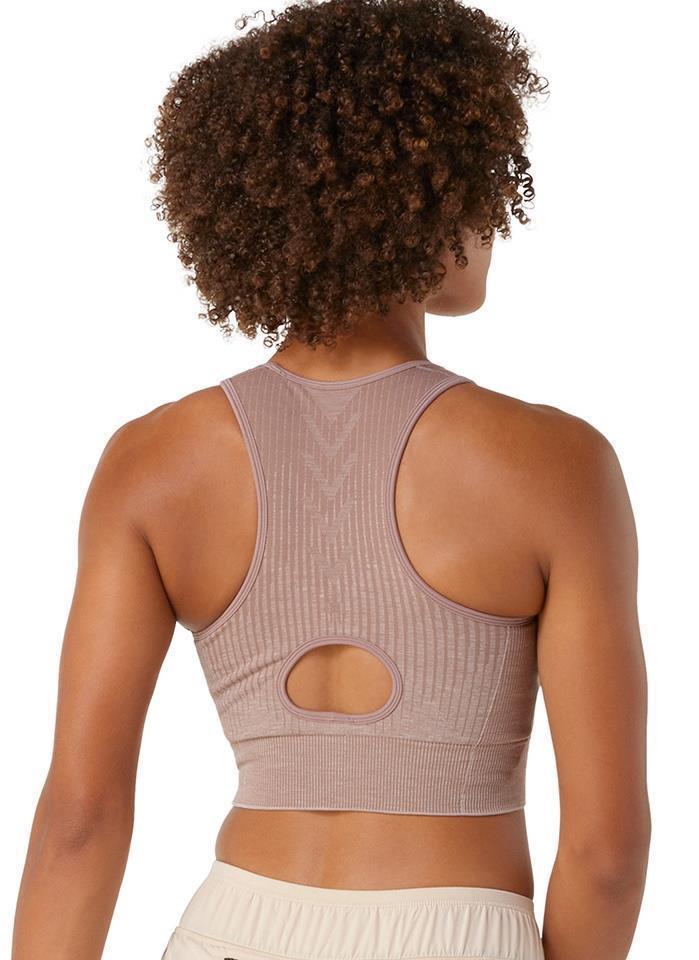 Intraknit Crop Bra - Sandstone 3