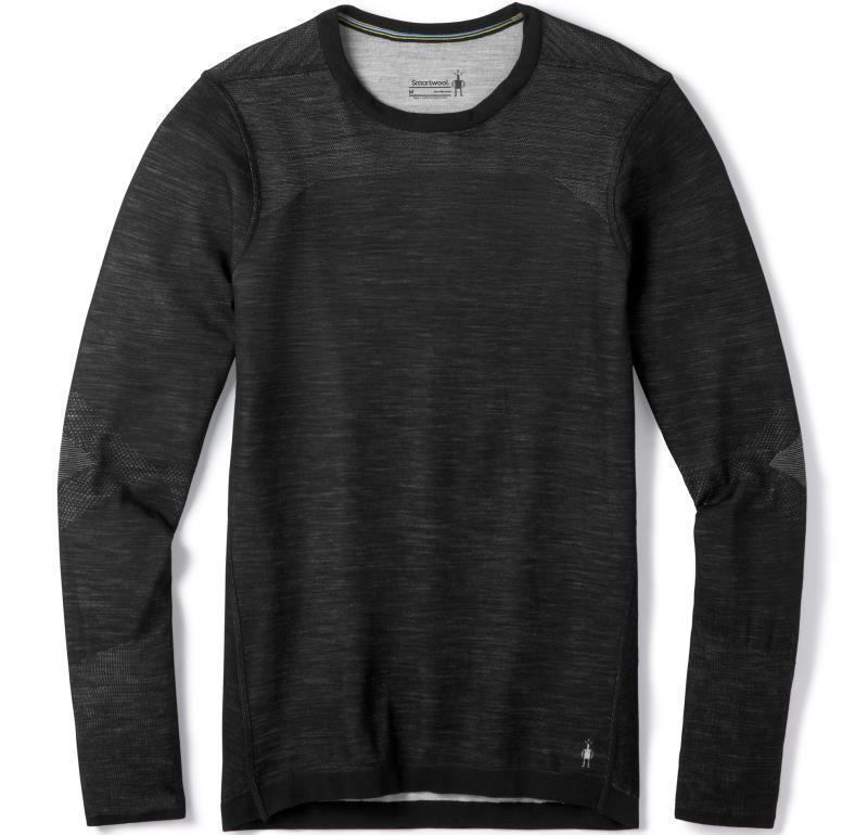 Intraknit Thermal Merino Base Layer Crew - Mens - Black / White 1