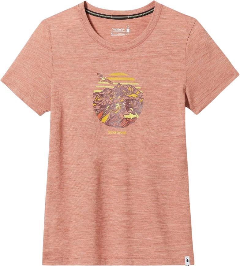 Kate Zessel Whistler Graphic SS Tee - Womens - Copper Heather 1