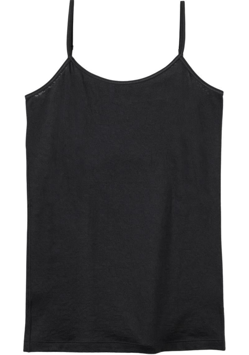 Merino (150) Lace Tank - Womens - Black 1