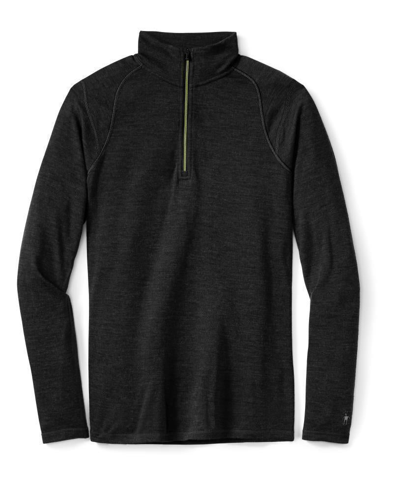 Merino 250 Baselayer 1/4 Zip - Mens - Charcoal Heather 1