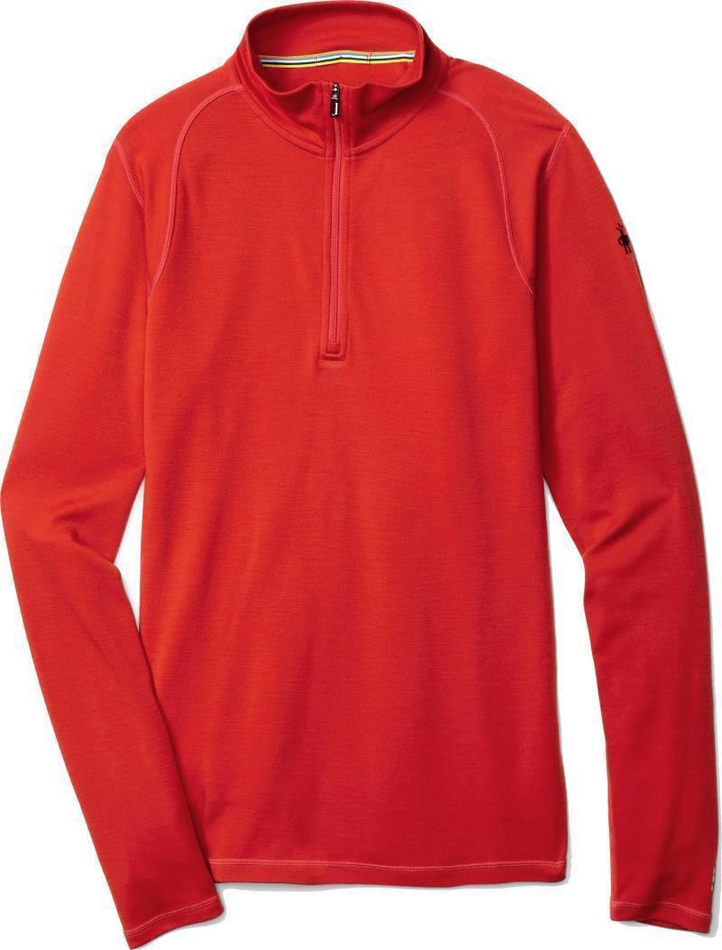 Merino 250 Baselayer 1/4 Zip - Mens - Tandoori Orange 1