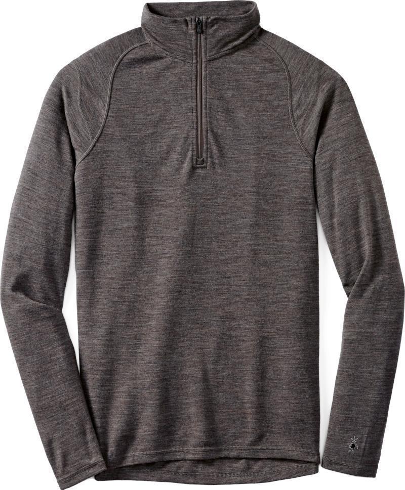 Merino 250 Baselayer 1/4 Zip - Mens - Taupe Heather 1