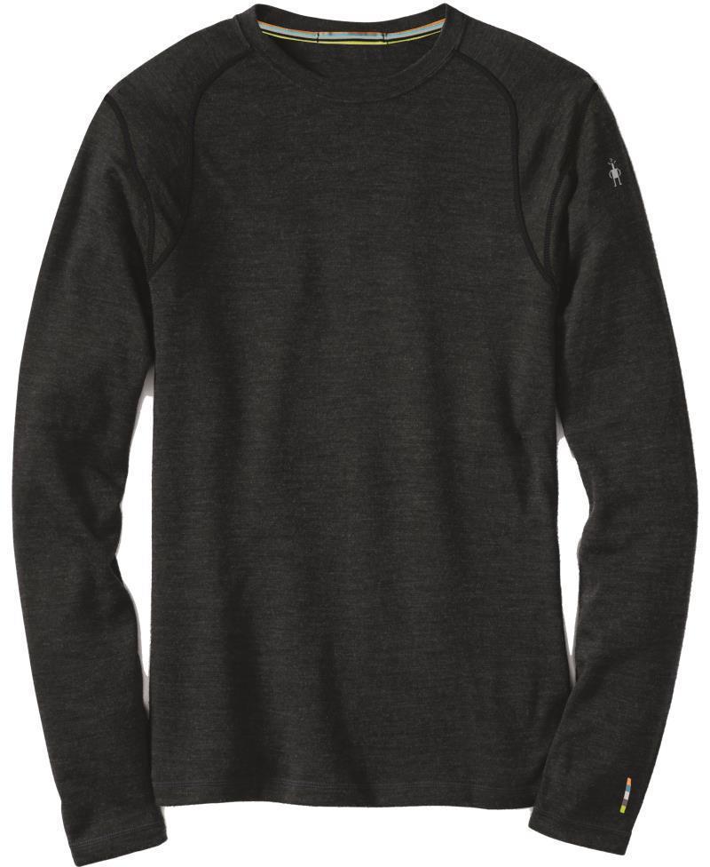 Merino 250 Baselayer Crew - Mens - Charcoal Heather 1