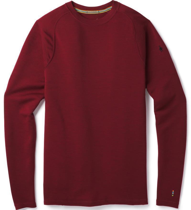 Merino 250 Baselayer Crew - Mens - Tibetan Red Heather 1