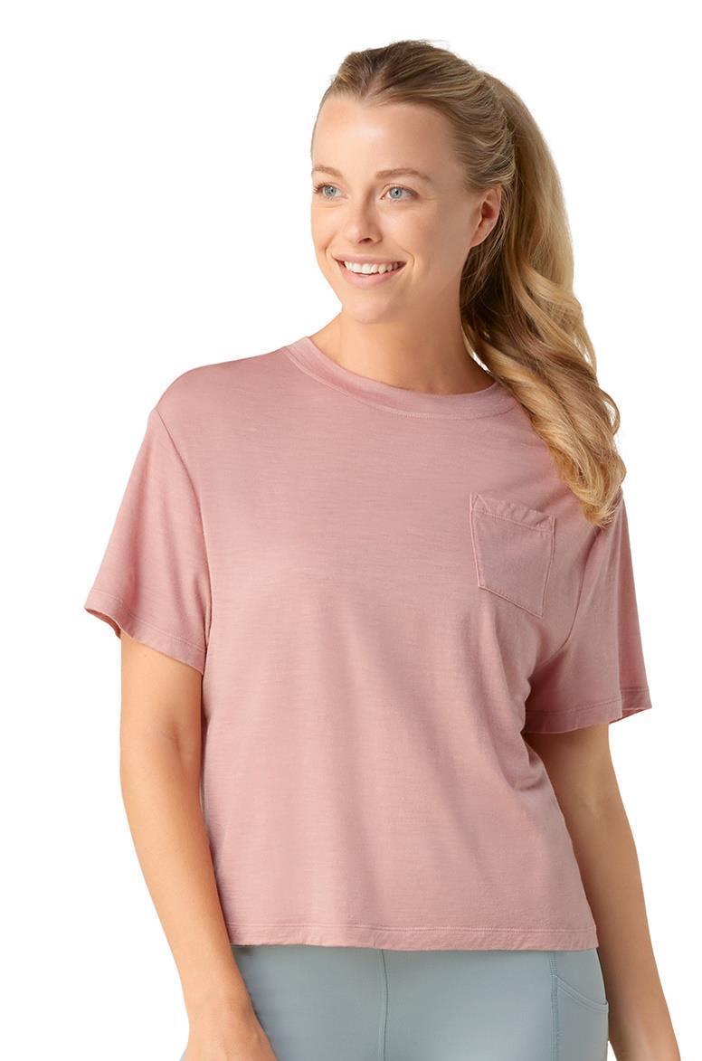Merino Cropped SS Tee - Womens - Copper 2