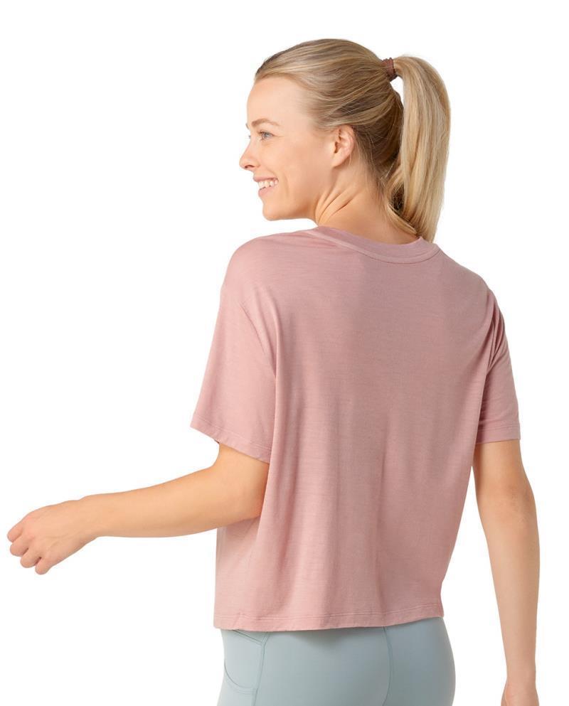 Merino Cropped SS Tee - Womens - Copper 3