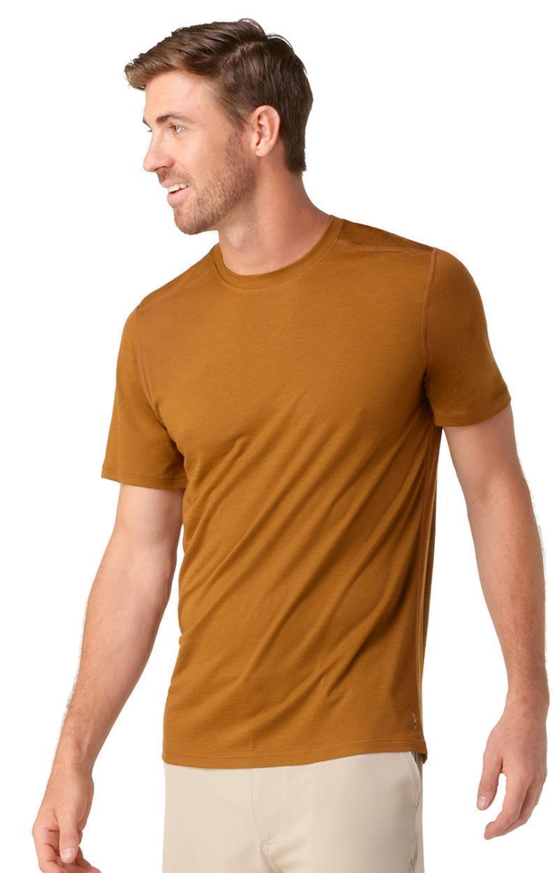 Merino SS Tee - Mens - Fox Brown 2
