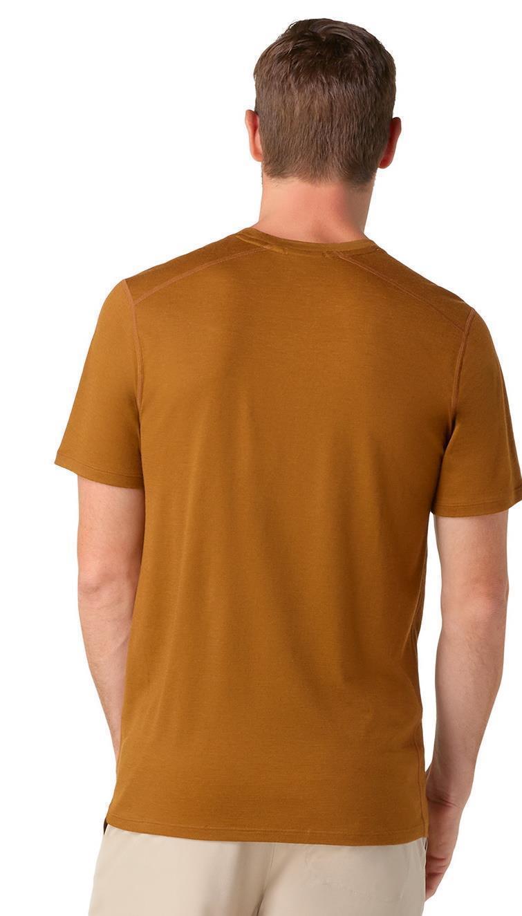 Merino SS Tee - Mens - Fox Brown 3