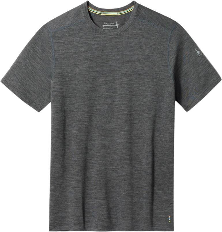 Merino SS Tee - Mens - Iron Heather 1