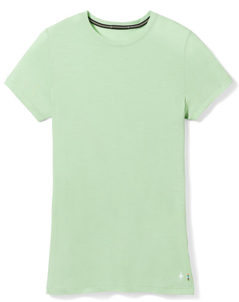 Merino SS Tee - Womens - Pistachio 1