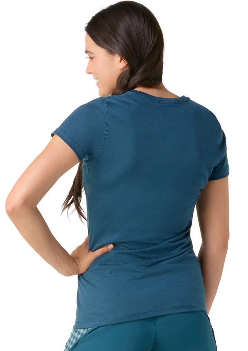 Merino SS Tee - Womens - Twilight Blue 3