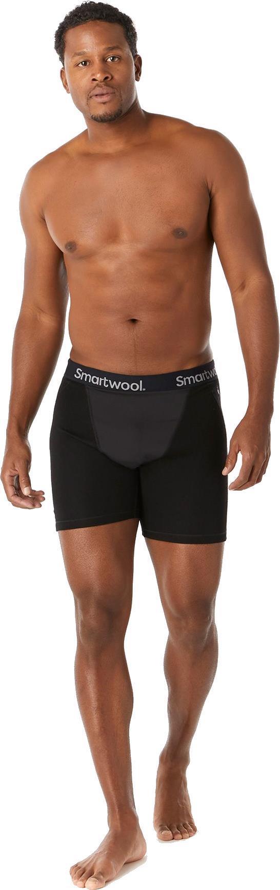 Merino Sport 250 Wind Boxer Brief - Mens - black 1