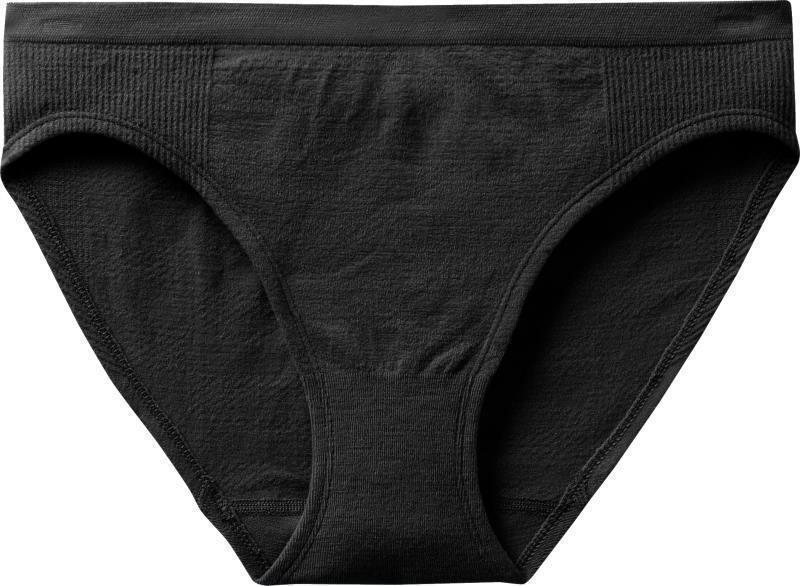 Merino Sport Seamless Bikini - Womens - Black 1