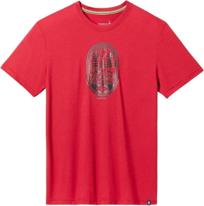 Mountain Trail Graphic SS Tee - Unisex - Rhythmic Red 1