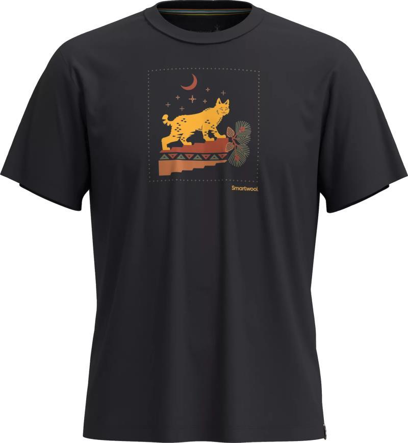 Nightfall in the Forest Graphic SS Tee - Unisex - Black 1