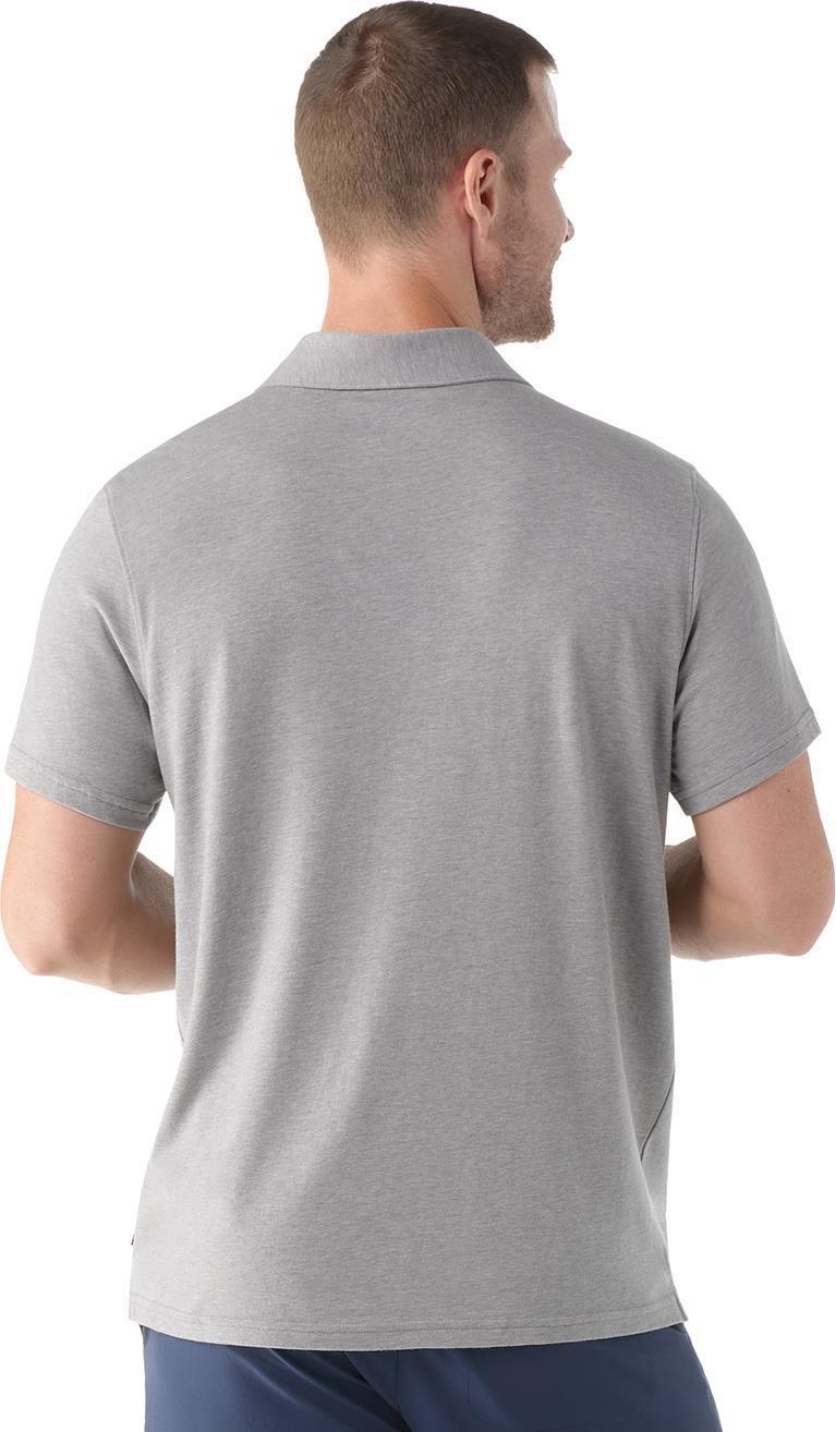 Polo SS - Mens - Light Gray Heather 2
