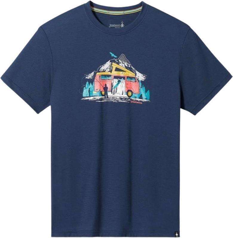 River Van Graphic SS Tee - Unisex - Deep Navy 1