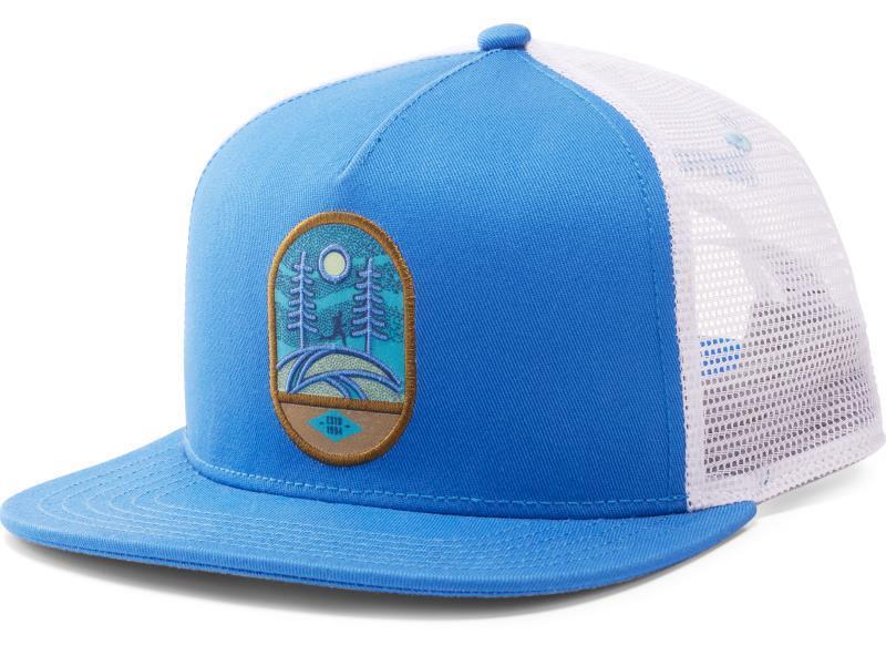 Rolling Trail Trucker Hat - Laguna Blue 1