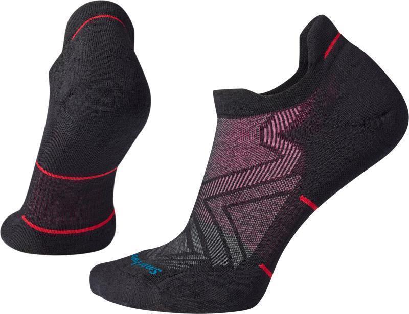 Run Targeted Cushion Low Ankle Socks - Womens - Black 1