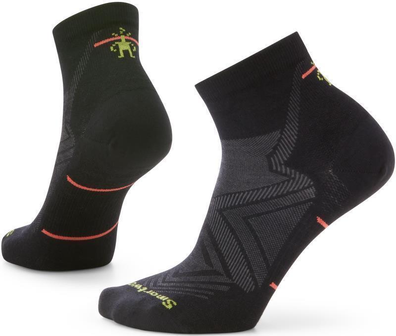 Run Zero Cushion Ankle Socks - Womens - Black 1