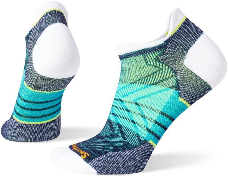 Run Zero Cushion Stripe Low Ankle Socks - Womens - White 1