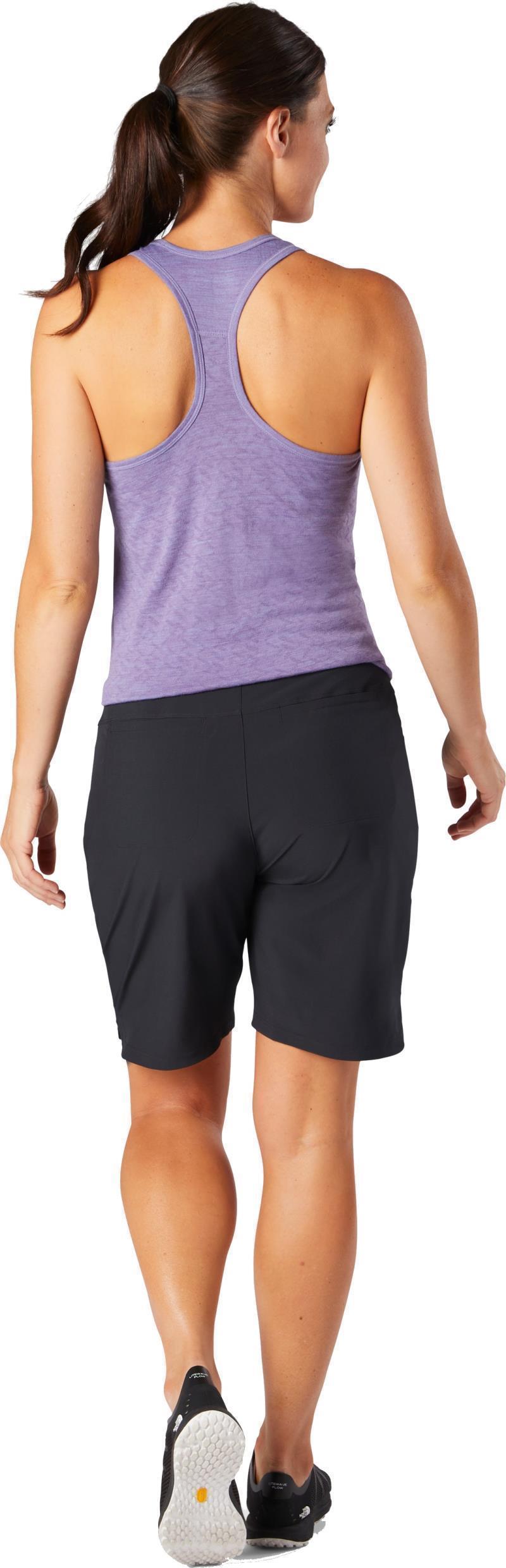 Shorts, 8" Inseam - Womens - Black 3