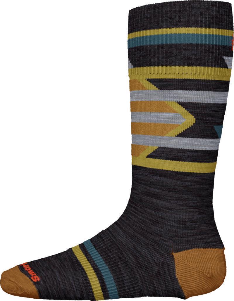 Ski Racer Socks - Kids - Charcoal 1