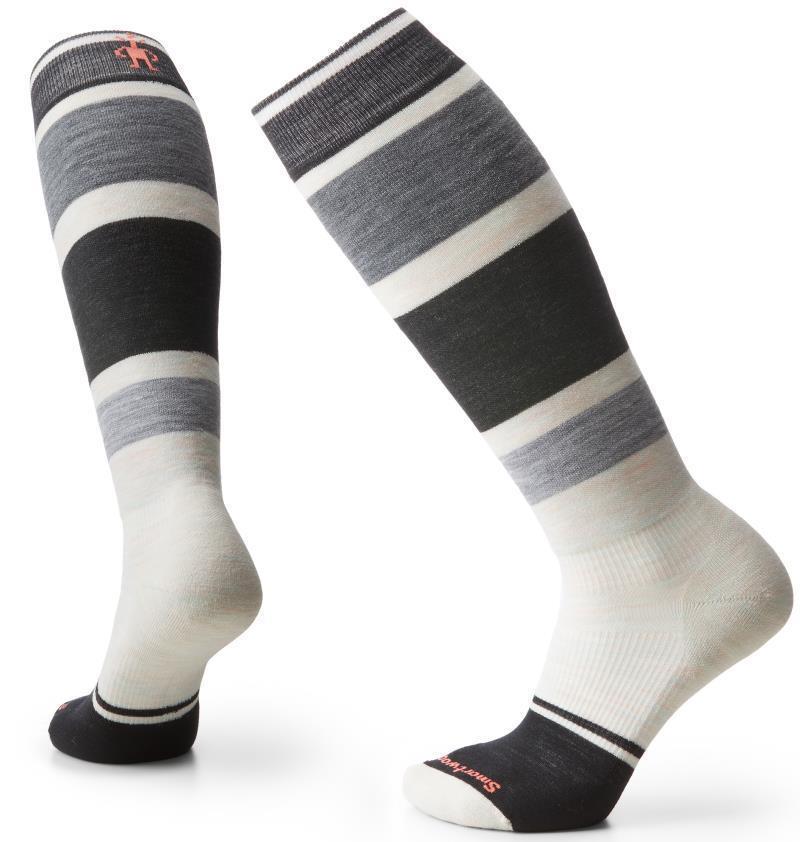 Snowboard Targeted Cushion Over The Calf Socks - Womens - moonbeam 1