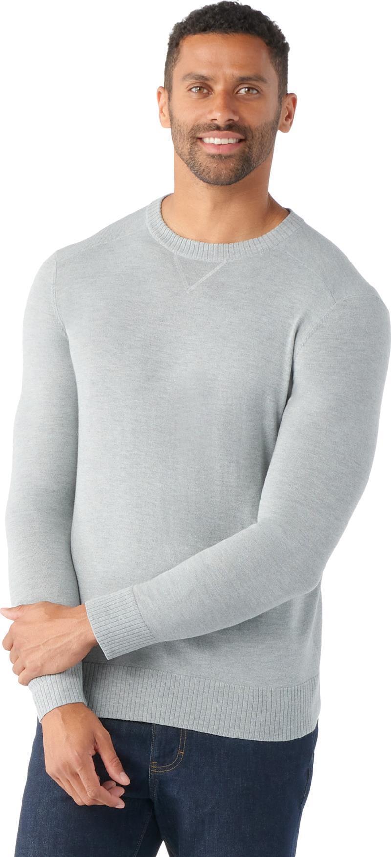 Sparwood Crew Sweater - Mens - Light Gray Heather 2