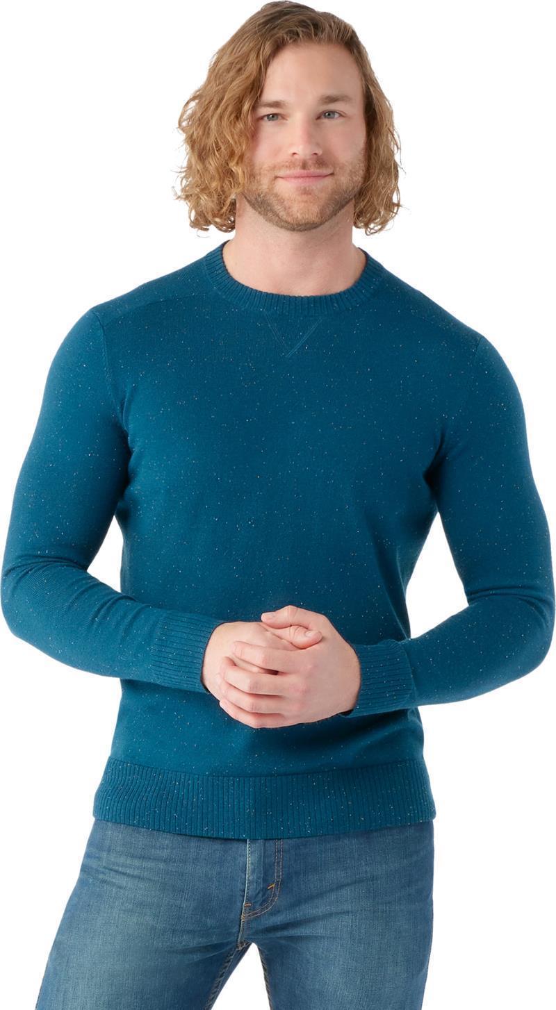 Sparwood Crew Sweater - Mens - Twilight Blue Donegal 2