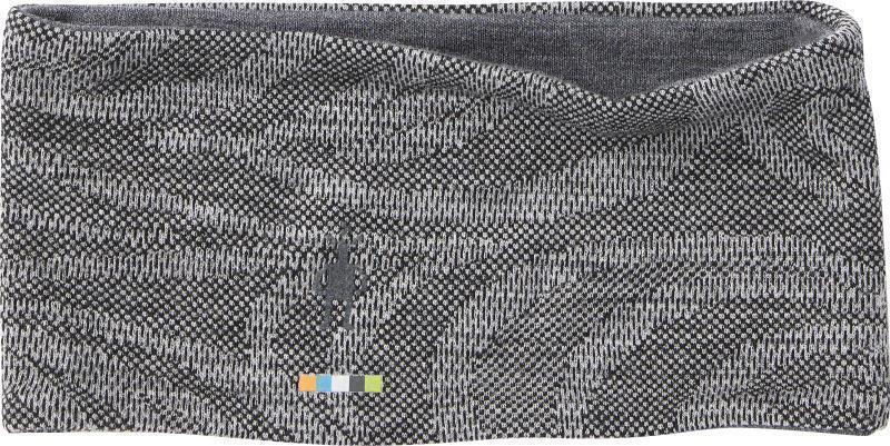 Thermal (250) Merino Pattern Reversible Headband - Black Snow Swirl 1