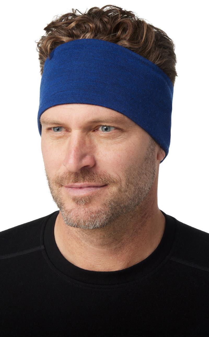 Thermal (250) Merino Pattern Reversible Headband - Blueberry Hill Mountain Scape 3